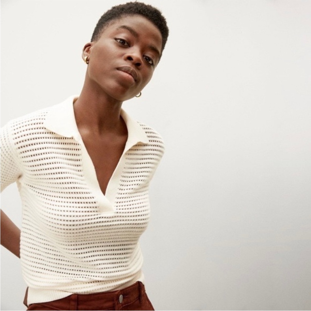 Everlane Open Stitch Polo